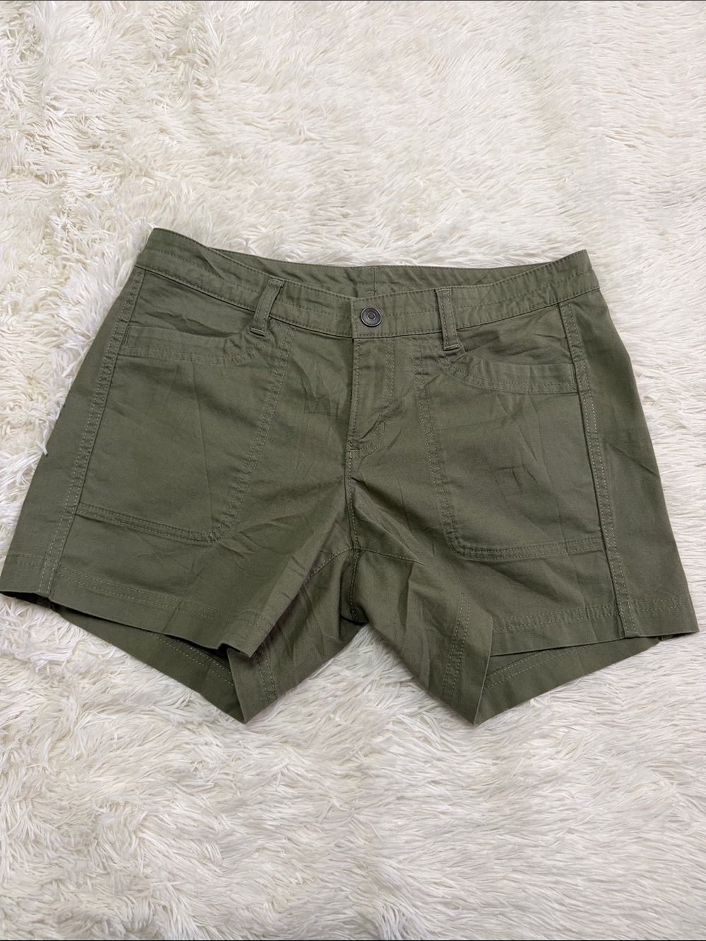 The North Face Olive Shorts